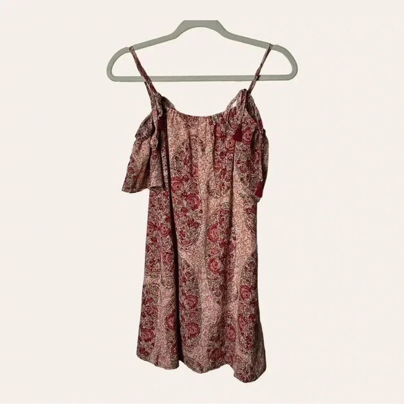 0293. MADEWELL WATERCOLOR‎ PAISLEY FLORAL DRESS SIZE XSMALL - Picture 6 of 12